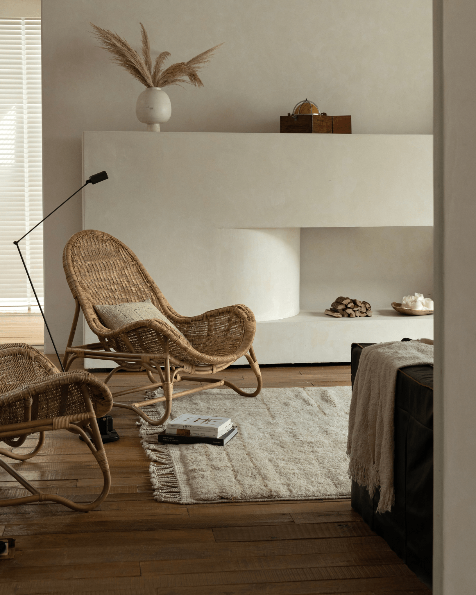Buffier Rattan Lounge Chair - ZM Home