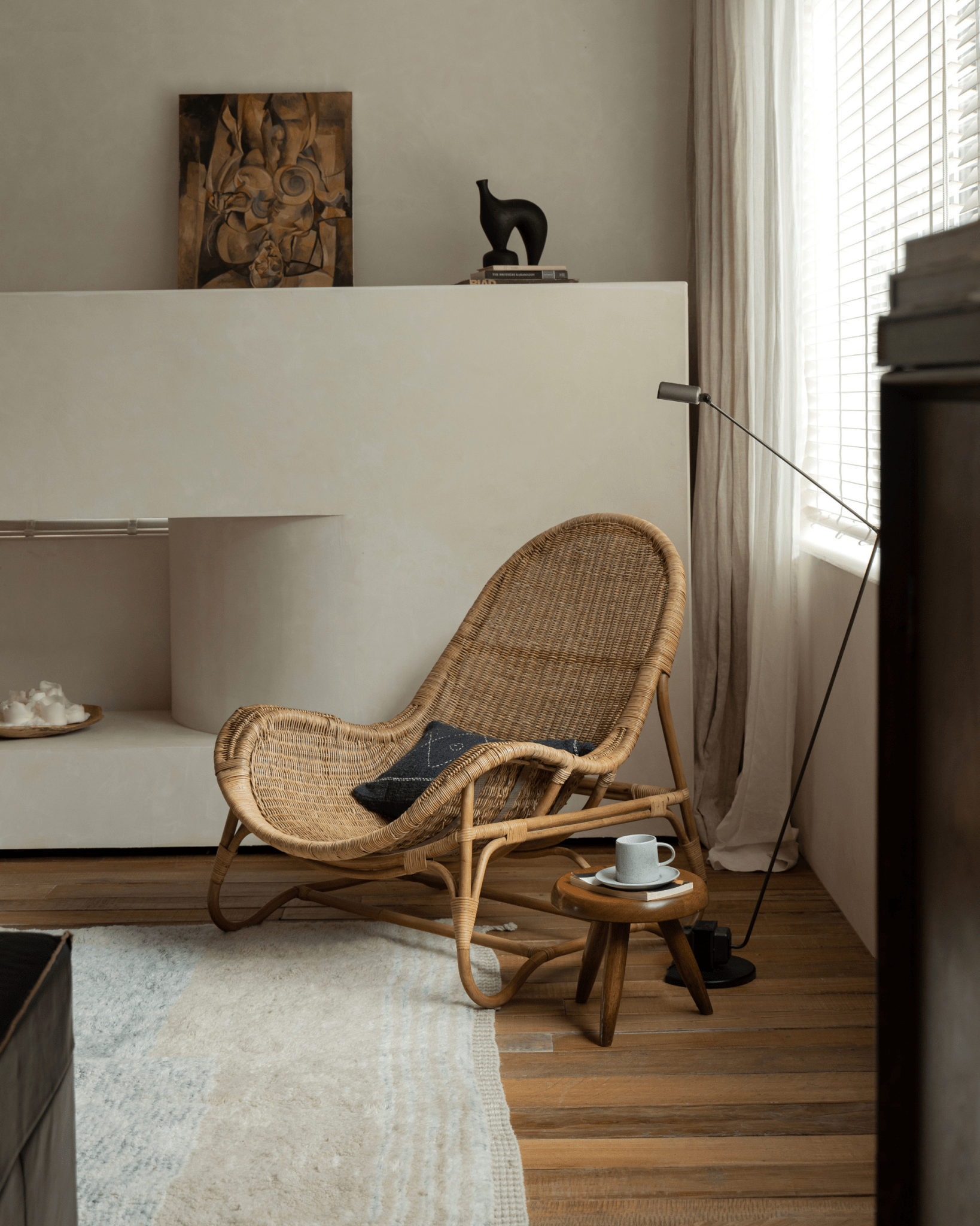 Buffier Rattan Lounge Chair - ZM Home