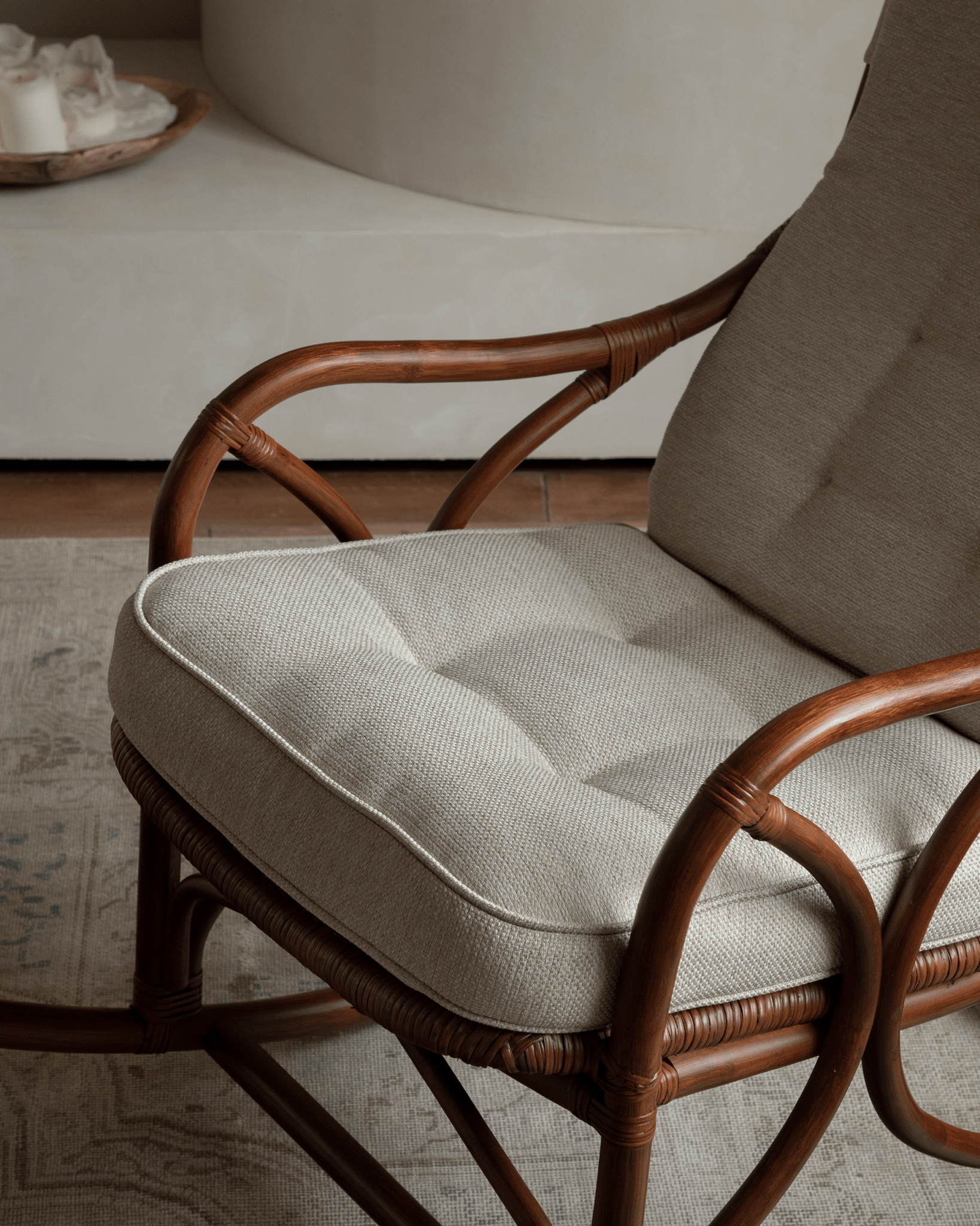 Aku Rattan Rocking Chair - ZM Home