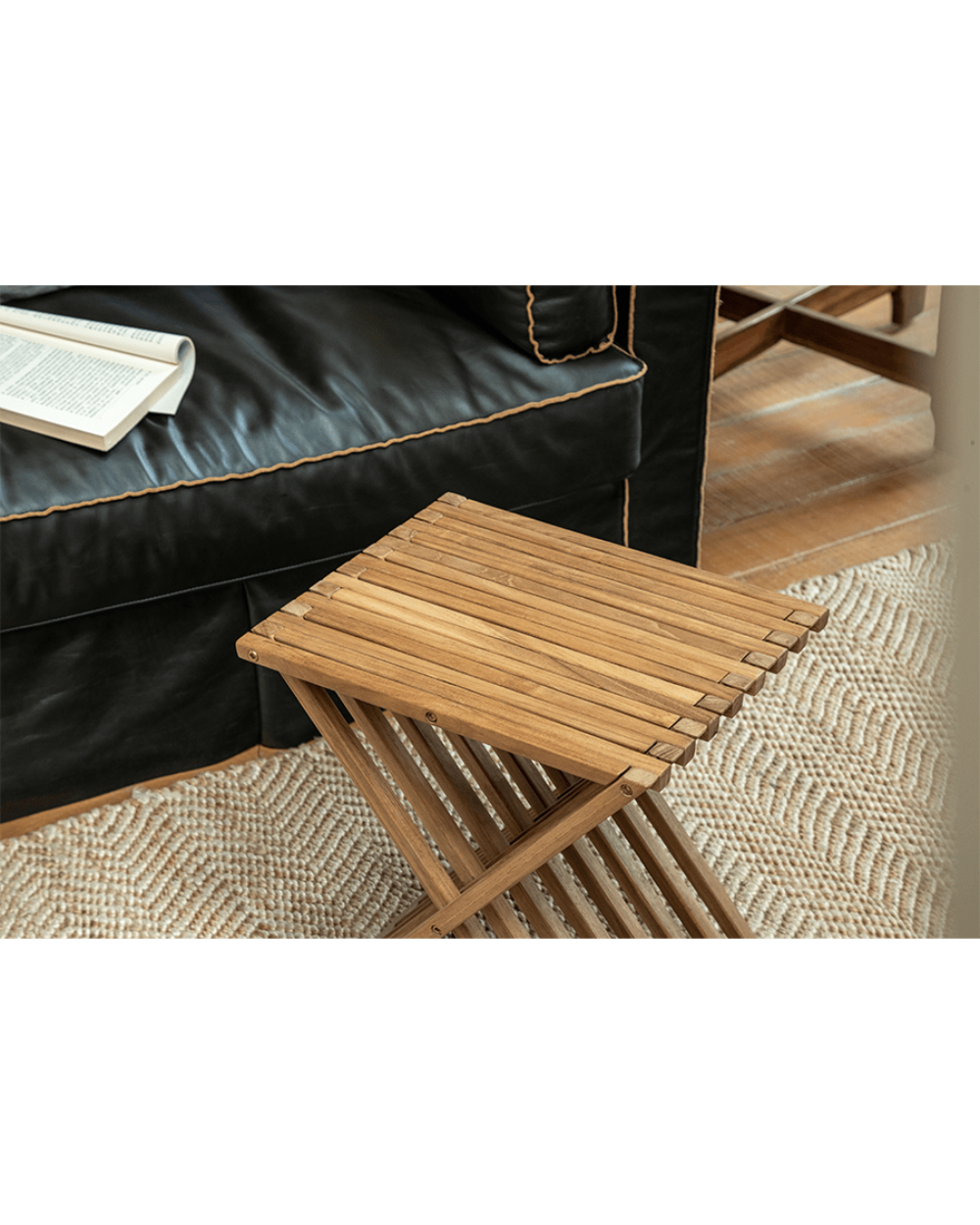 Folding Coffee Table with Tabletop - ZM Home