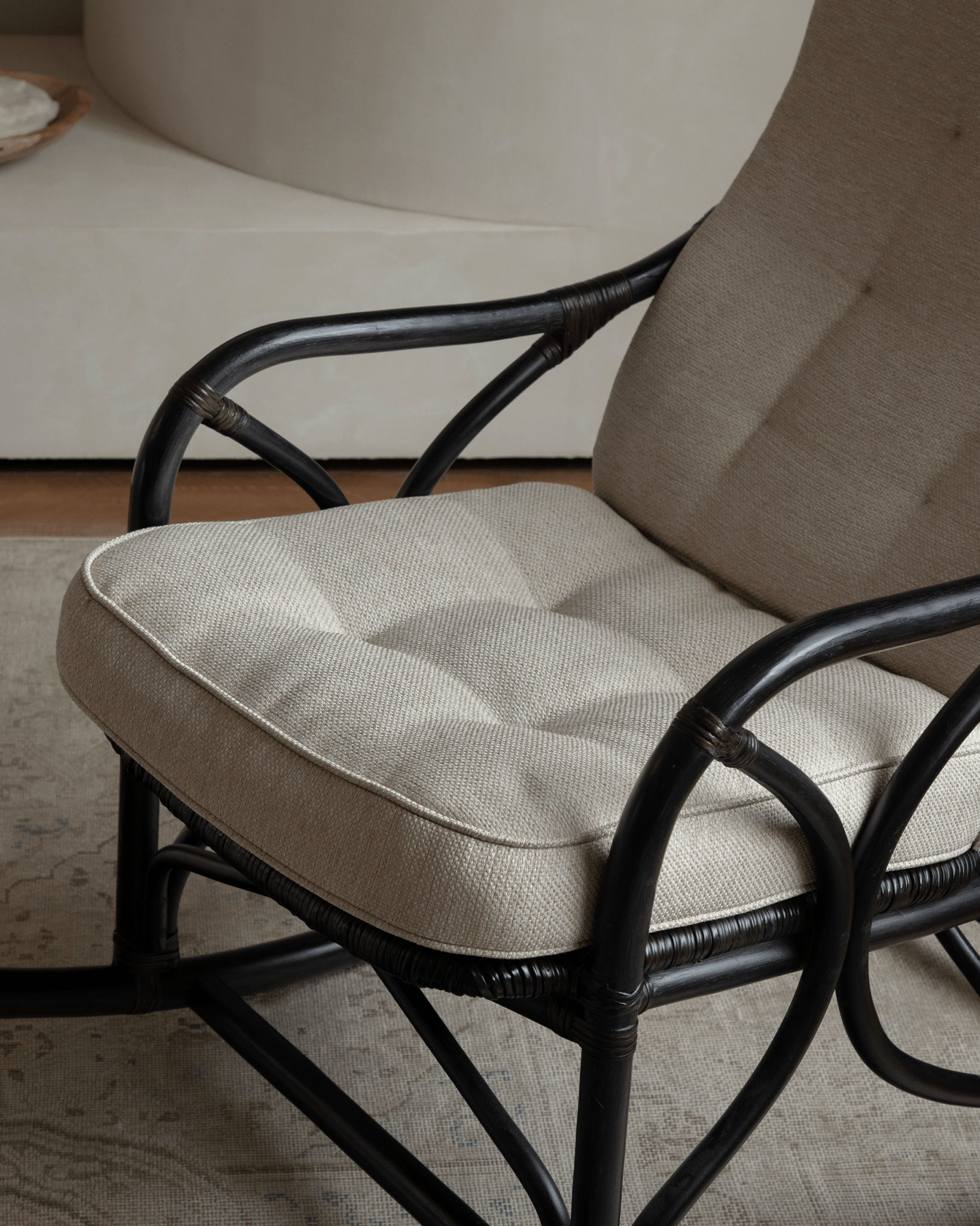 Aku Rattan Rocking Chair - ZM Home