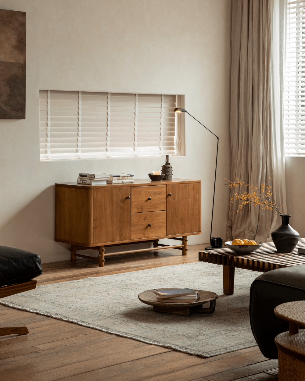 NO.121 Teak Sideboard - ZM Home