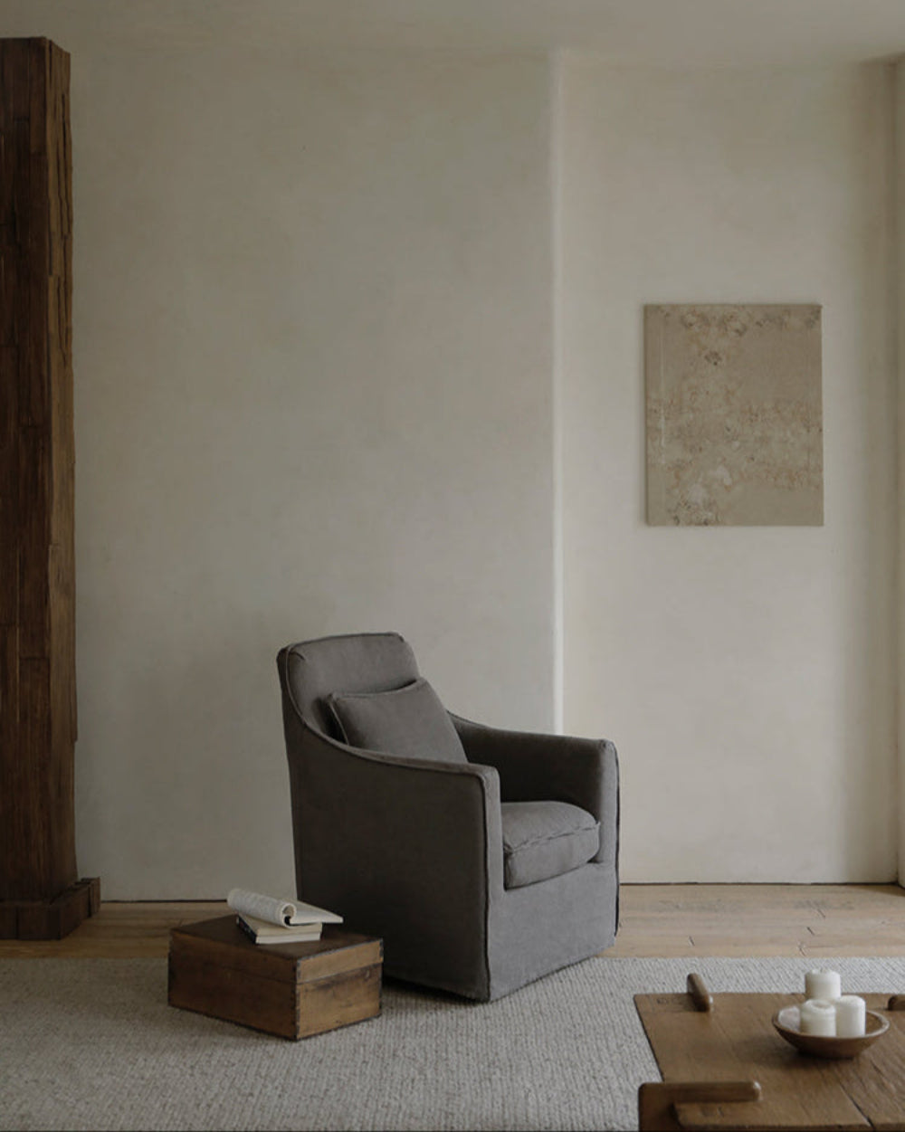 Sola Slipcovered Armchair