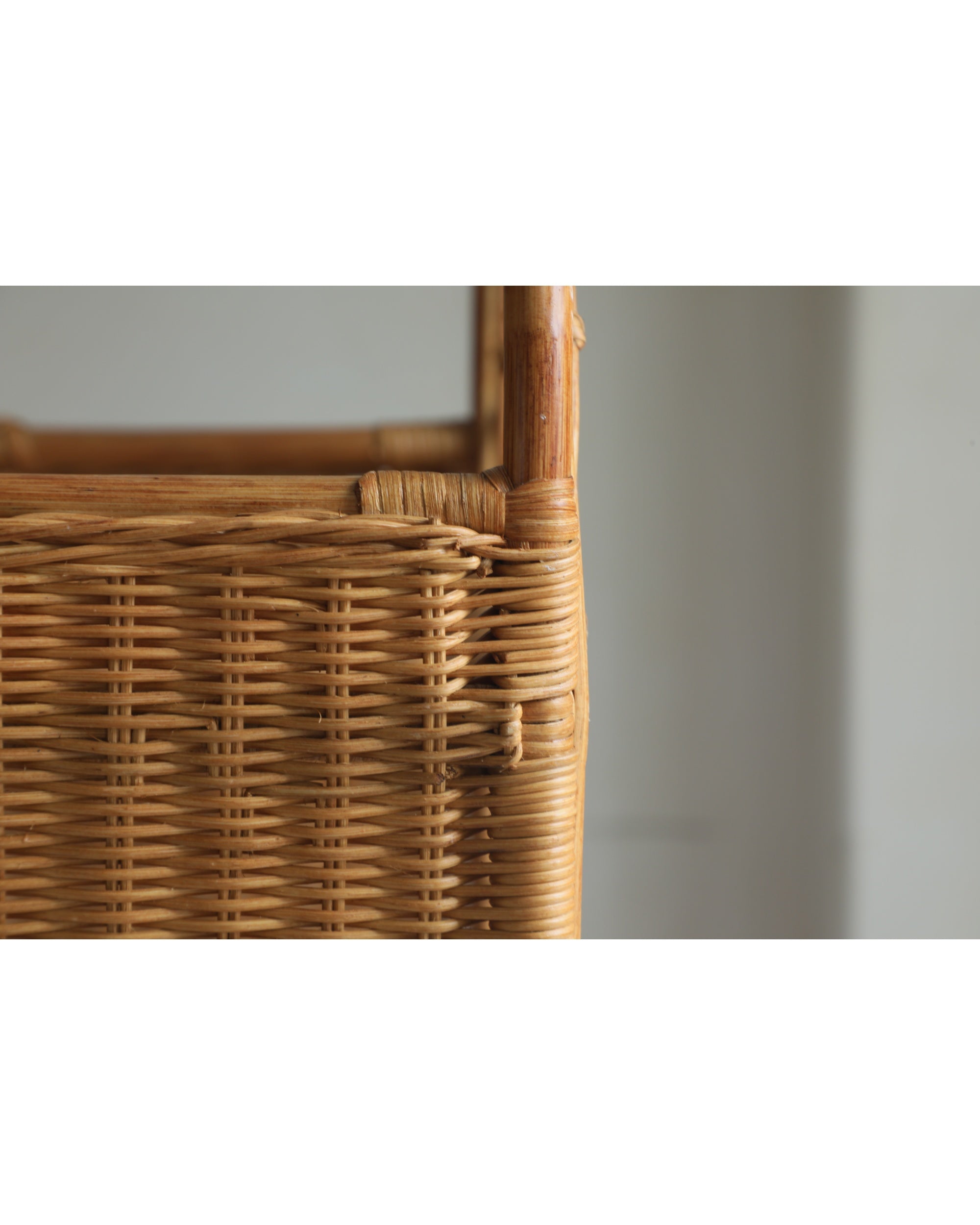 Solana Stand natural rattan weave for stability and airiness