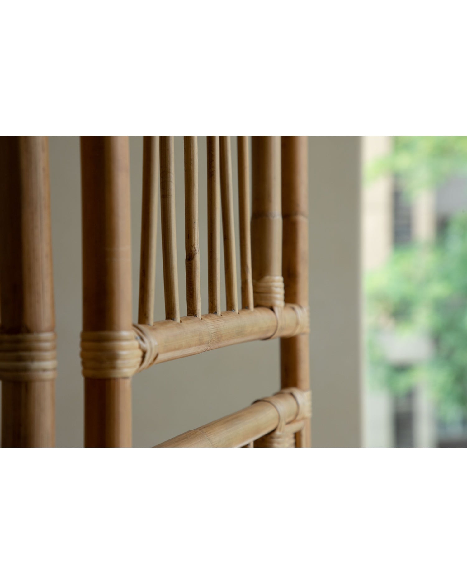 Sunlit Rattan Screen