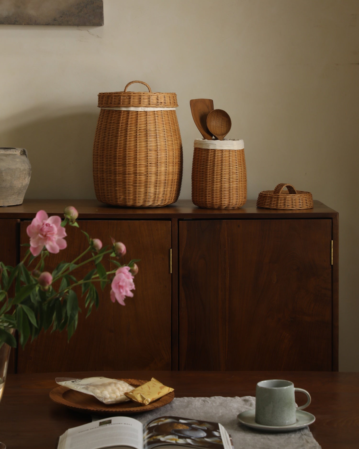 Elodie Round Storage Basket