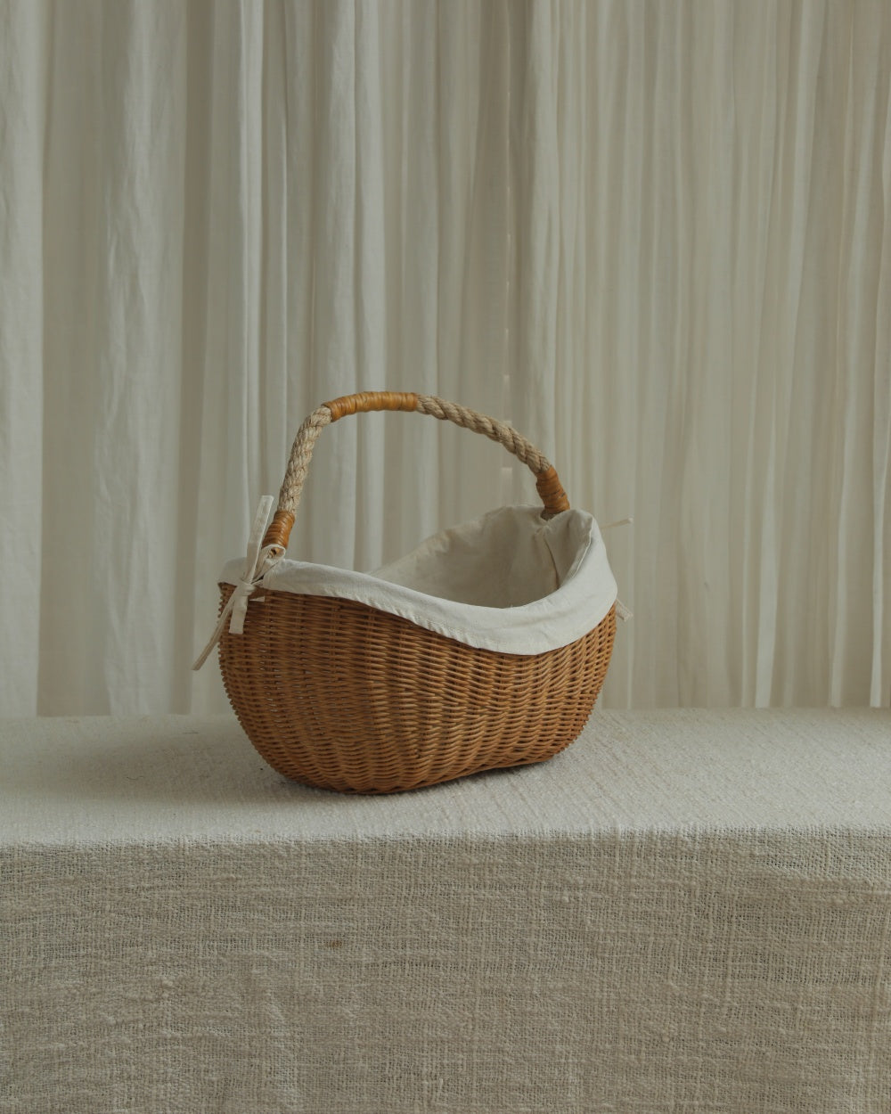 Handmade Storage Basket with Handles | Multi-Purpose