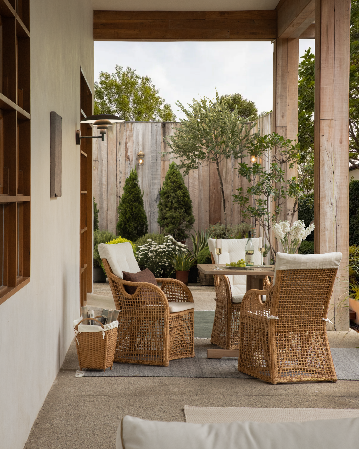 Serena Rattan Chair