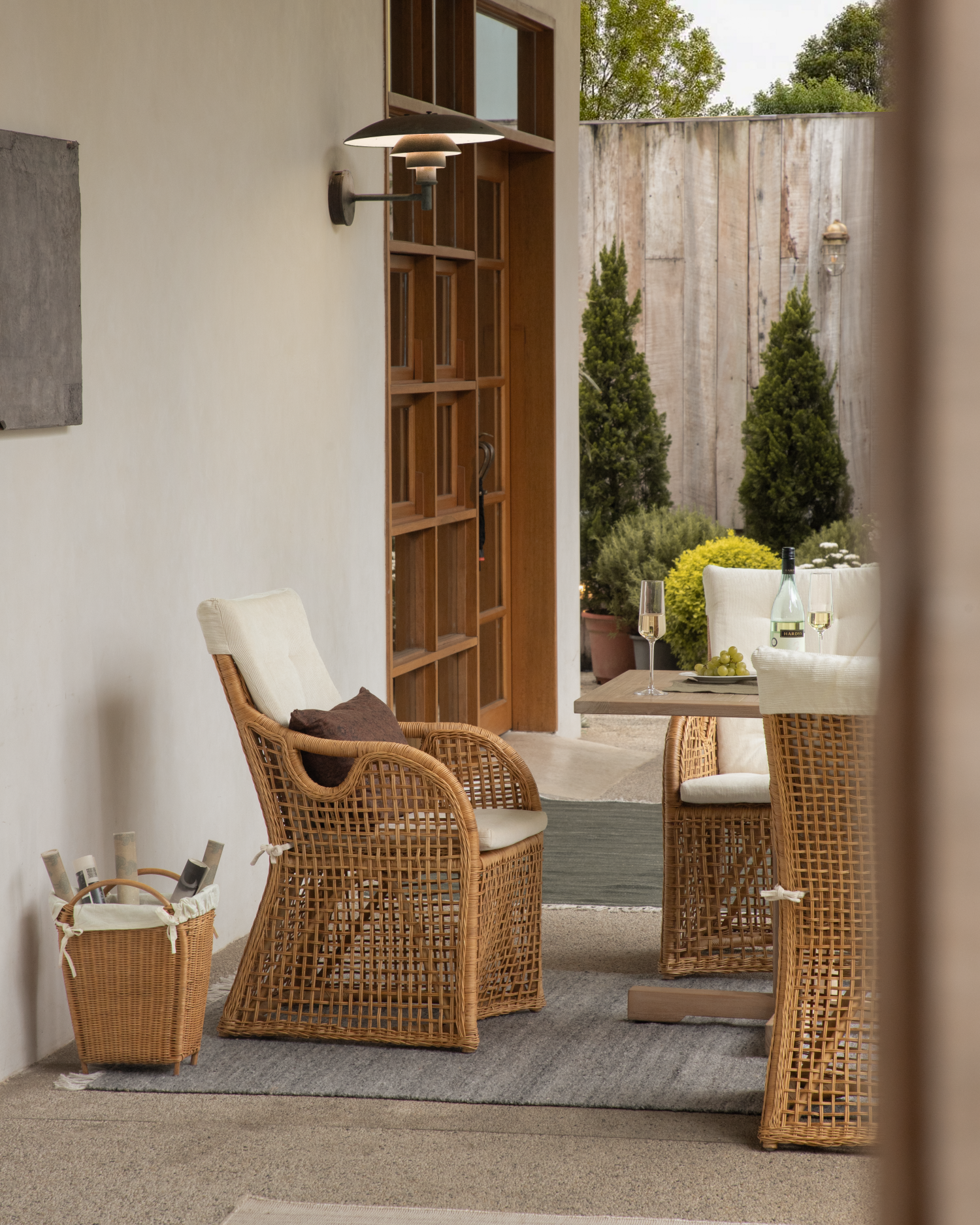 Serena Rattan Chair
