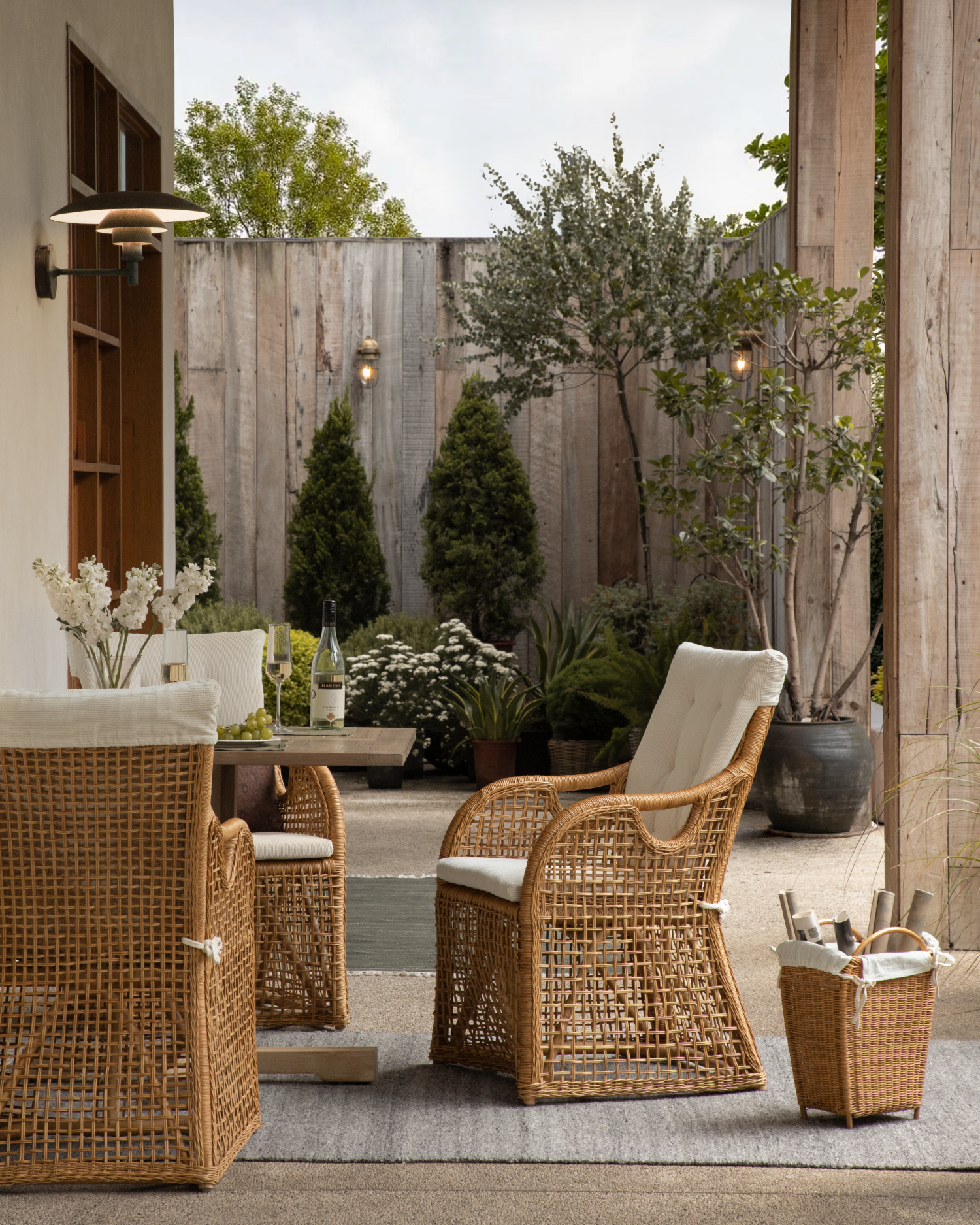 Serena Rattan Chair