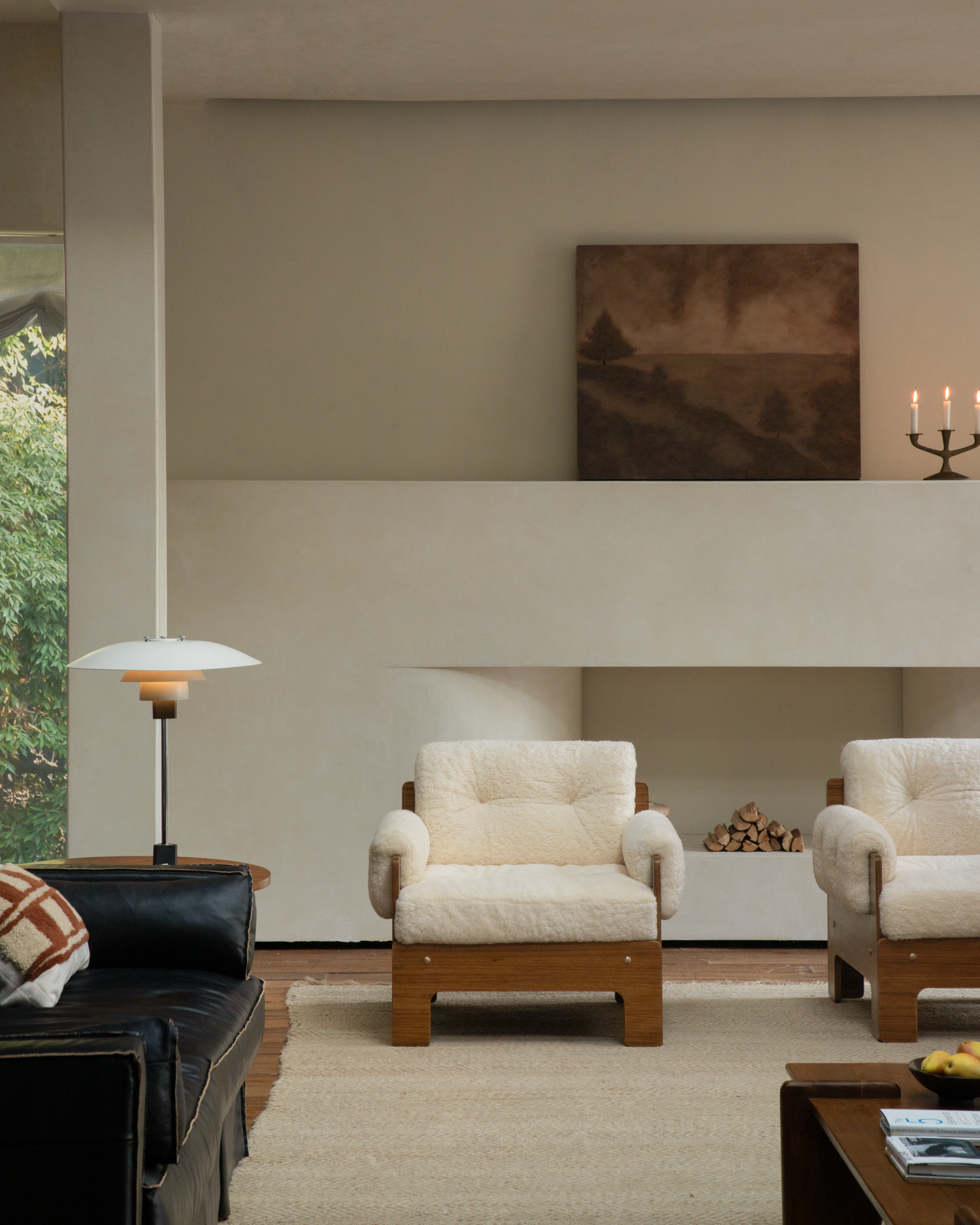 Raymond Shearling Armchair