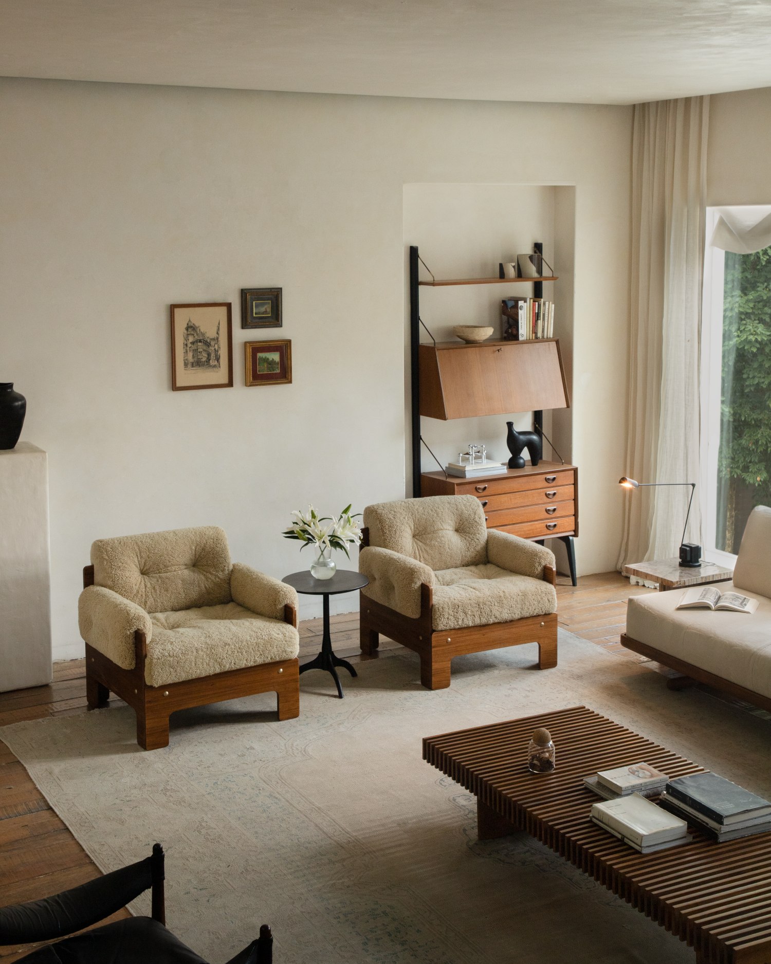 Raymond Shearling Armchair