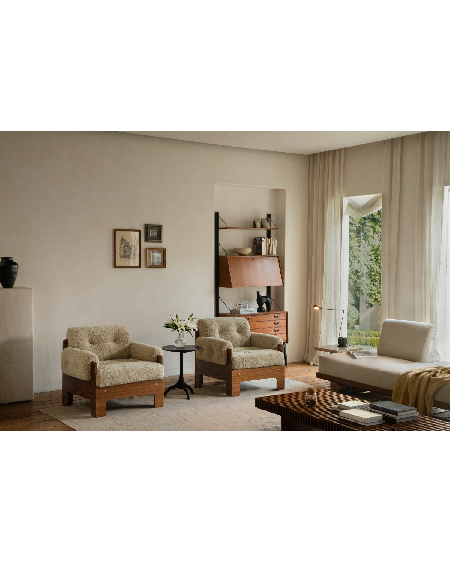 Raymond Shearling Armchair