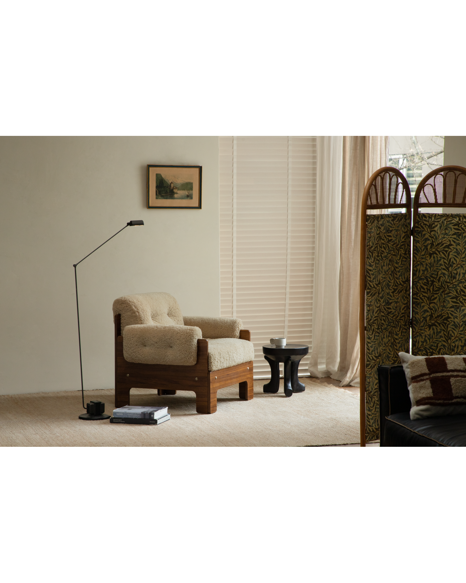 Raymond Shearling Armchair