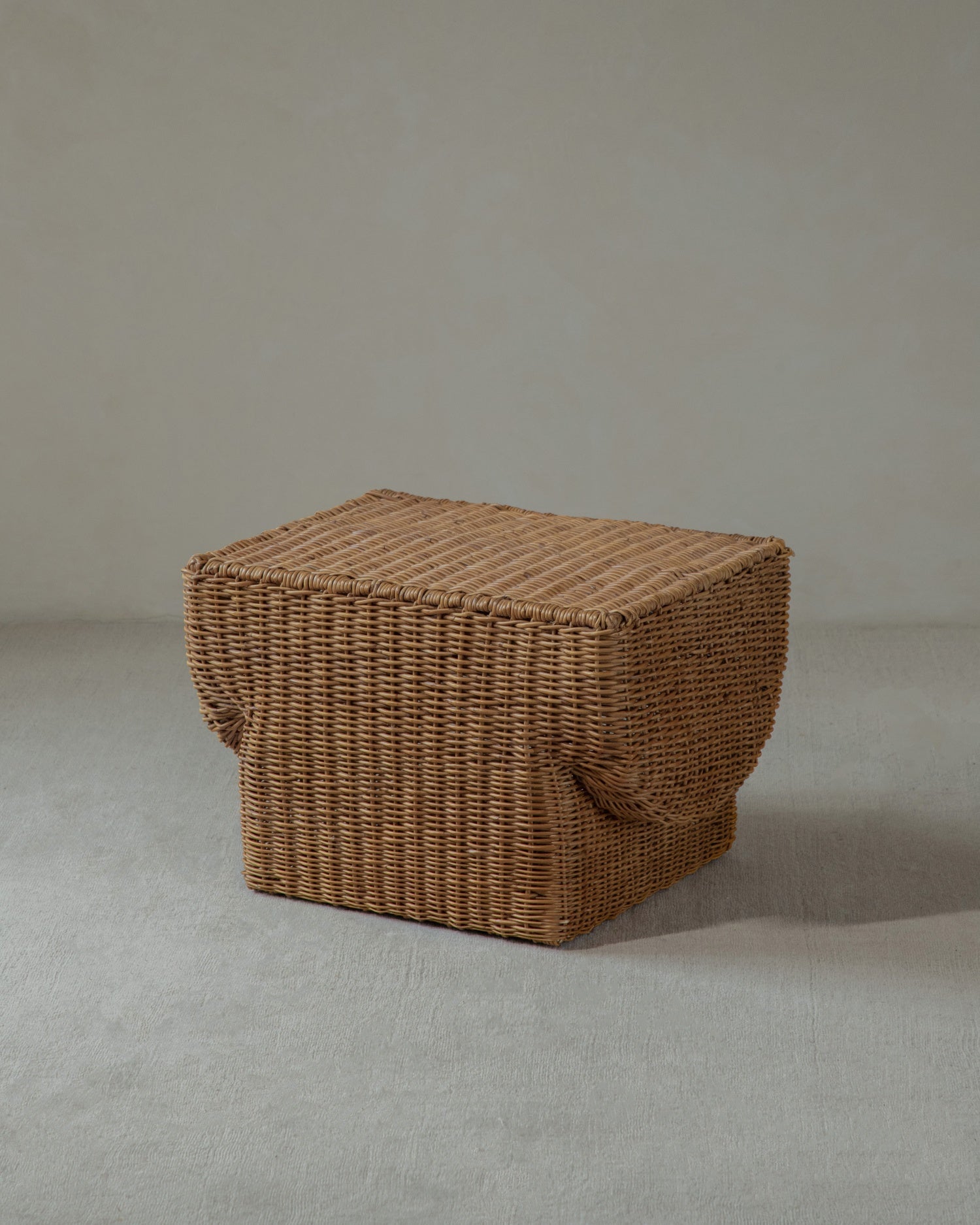 Bruno Rattan Side Table Set