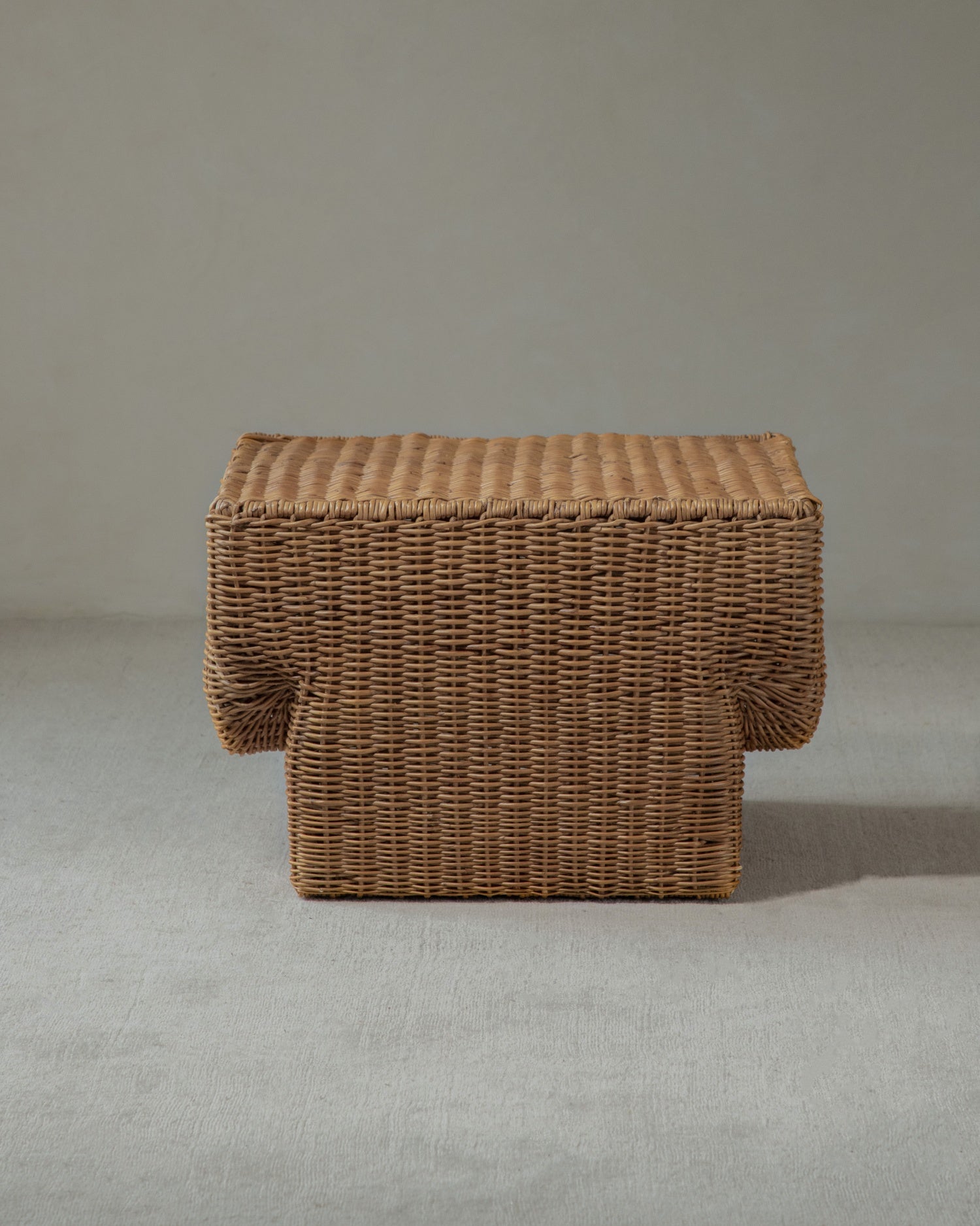 Bruno Rattan Side Table Set