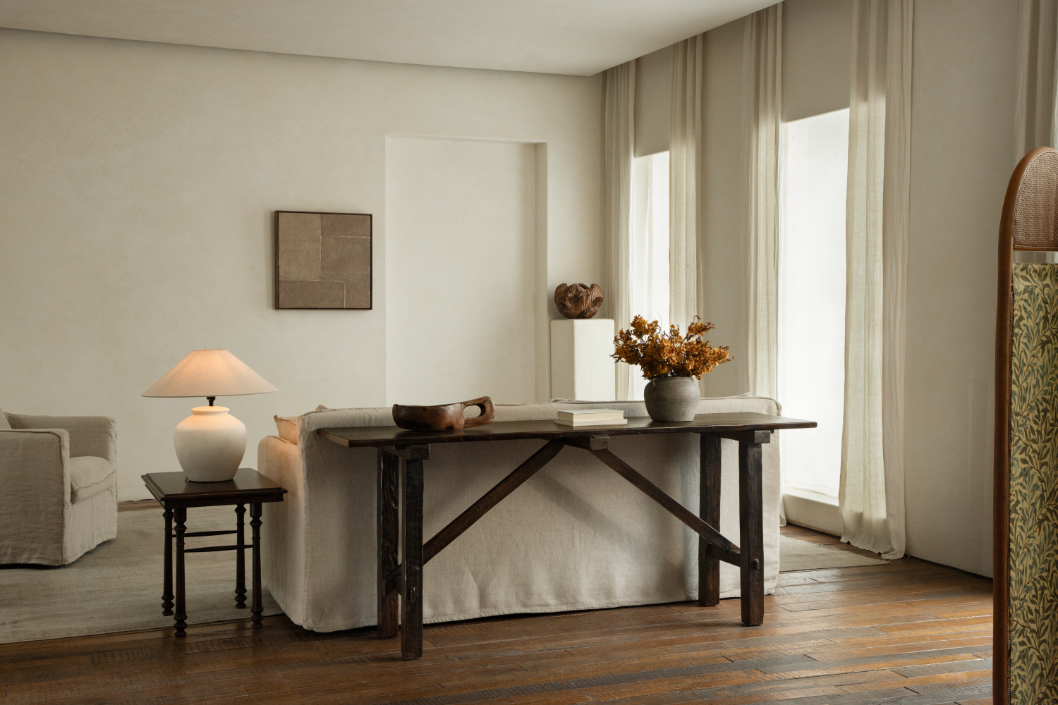 K - Shaped Console Table - ZM Home