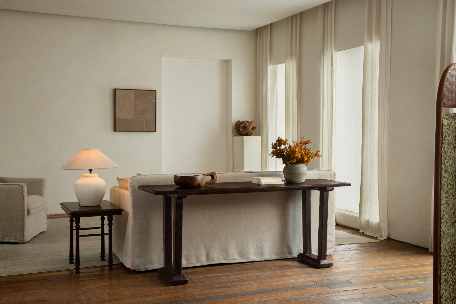 Trapezoid Console Table - ZM Home