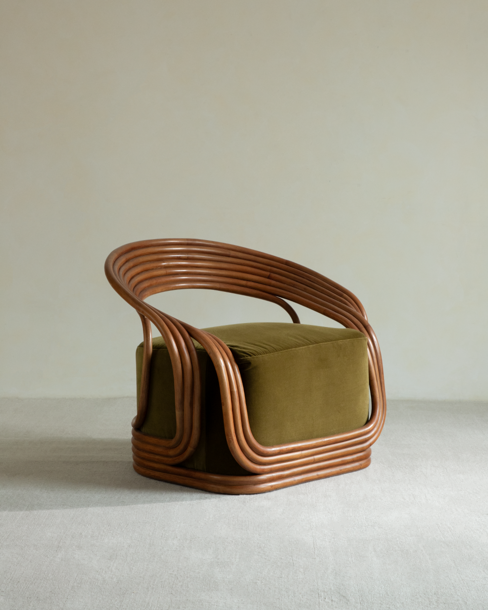 Undina Rattan Lounge Chair - ZM Home