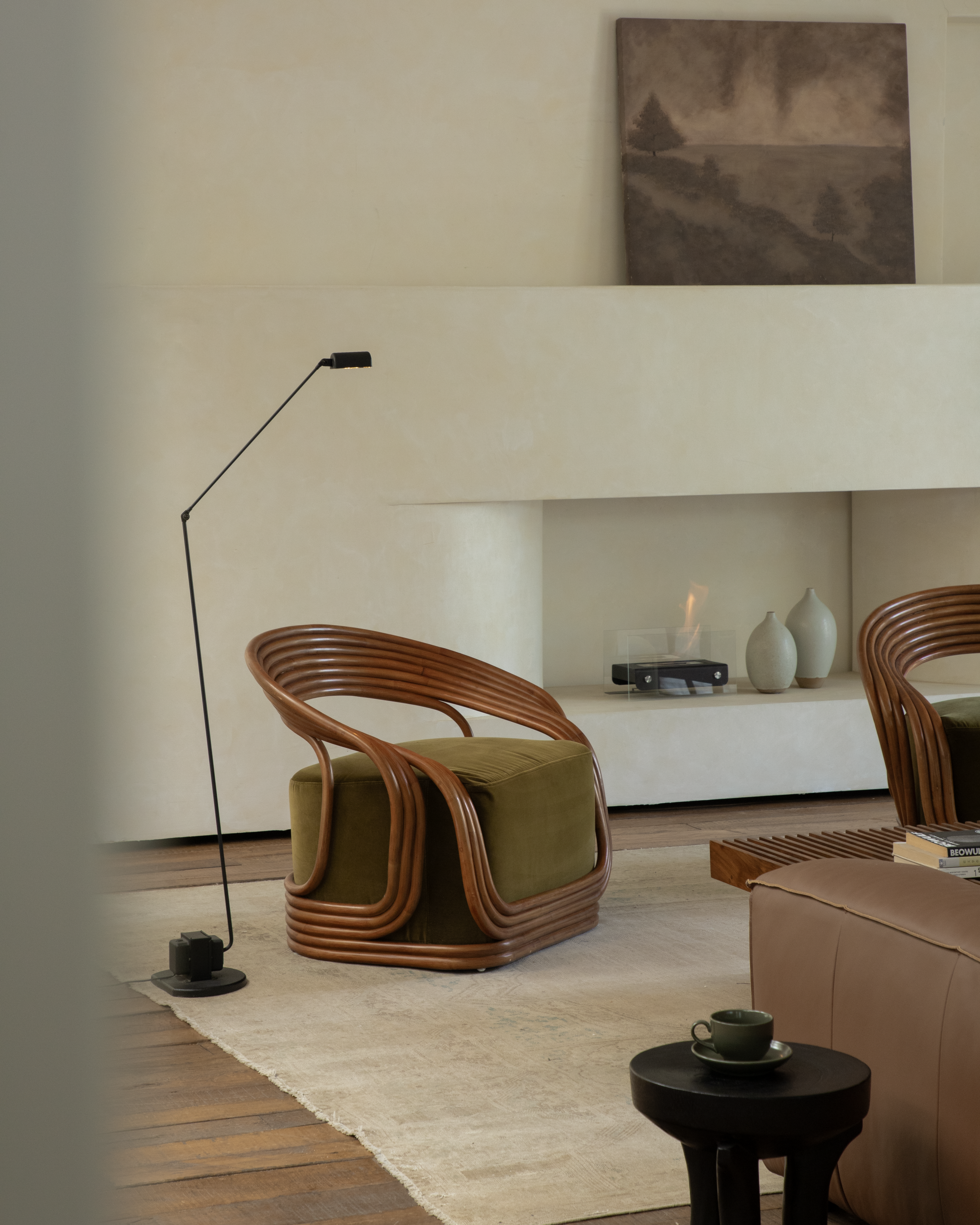 Undina Rattan Lounge Chair