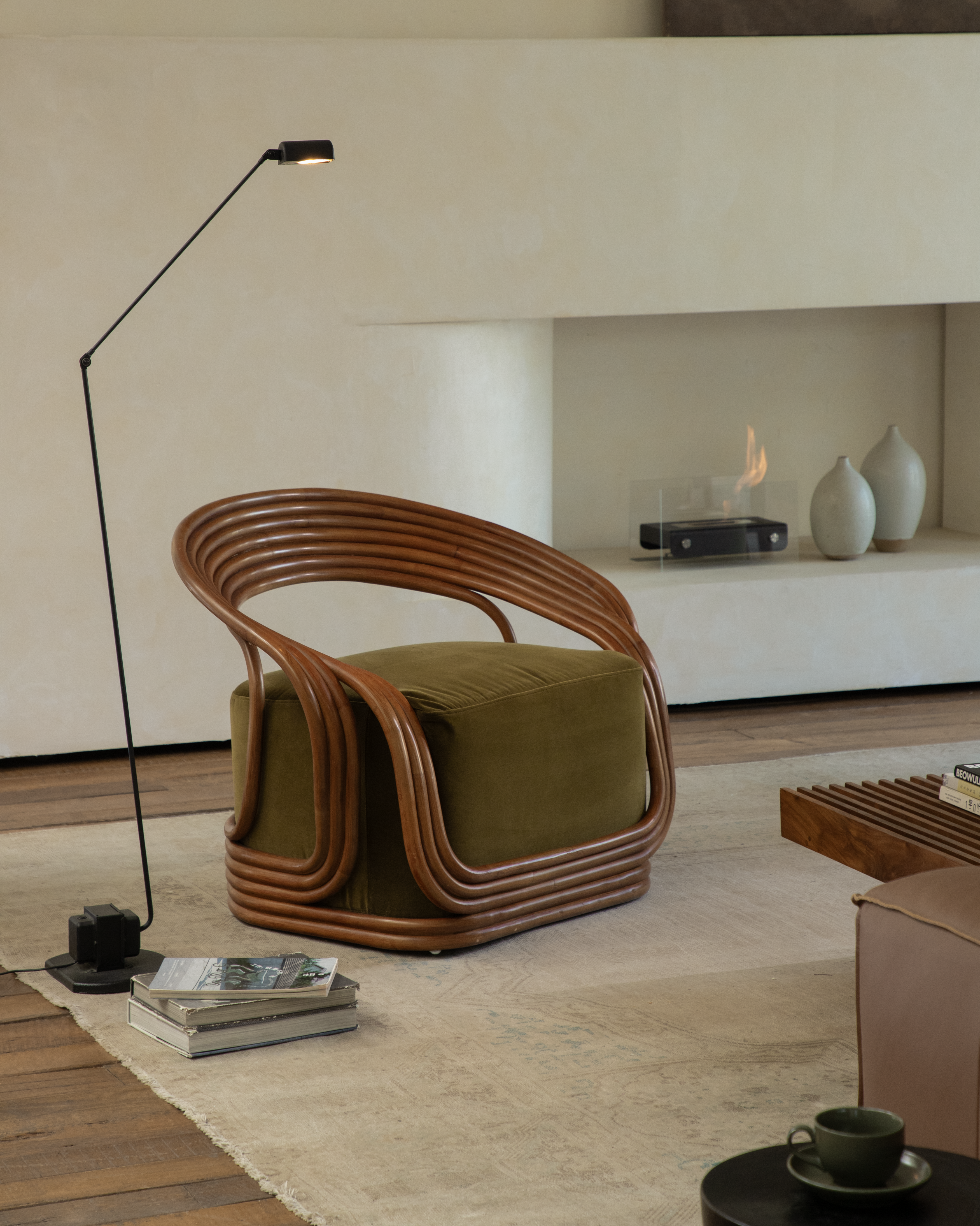 Undina Rattan Lounge Chair