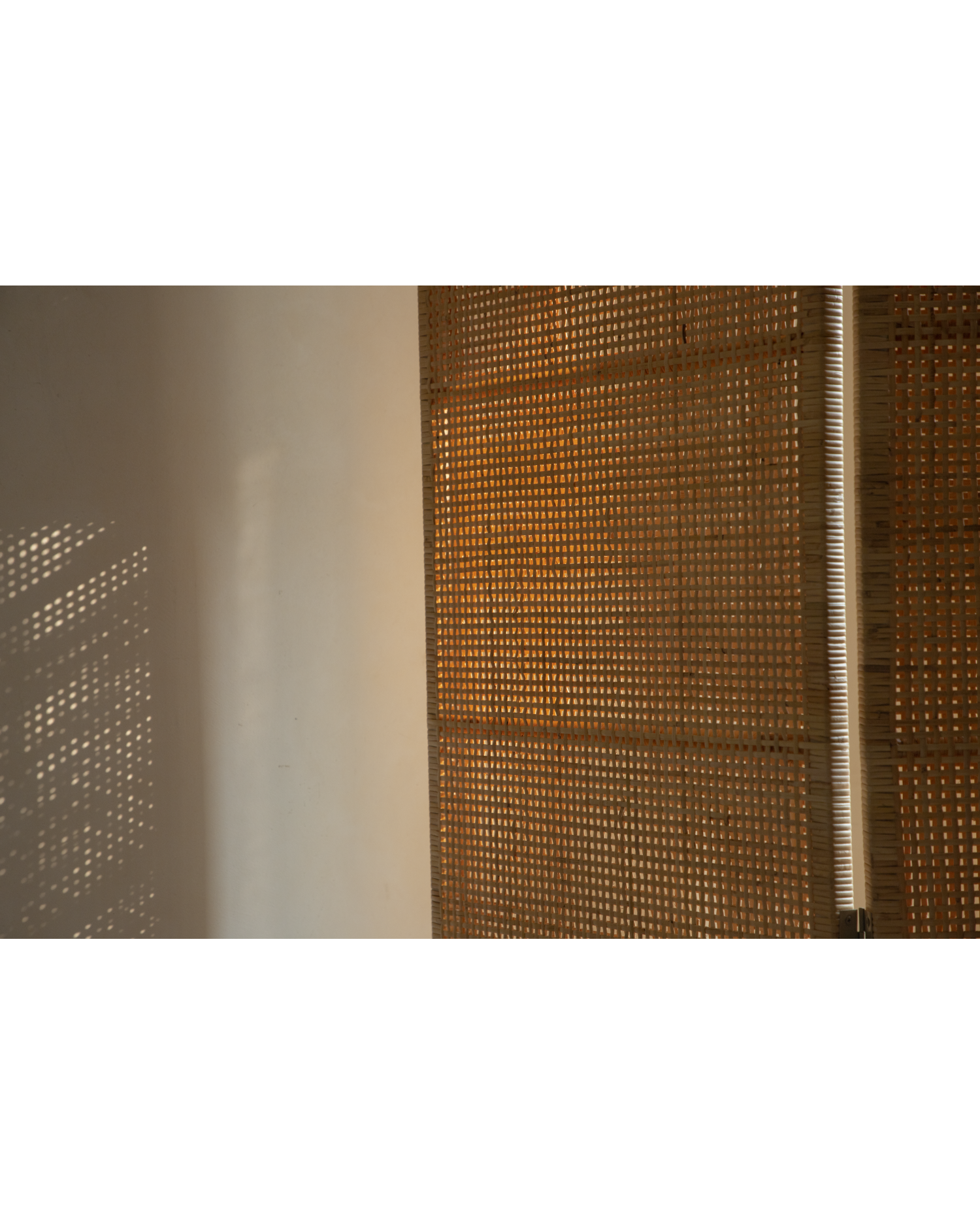 Solis Rattan Room Divider