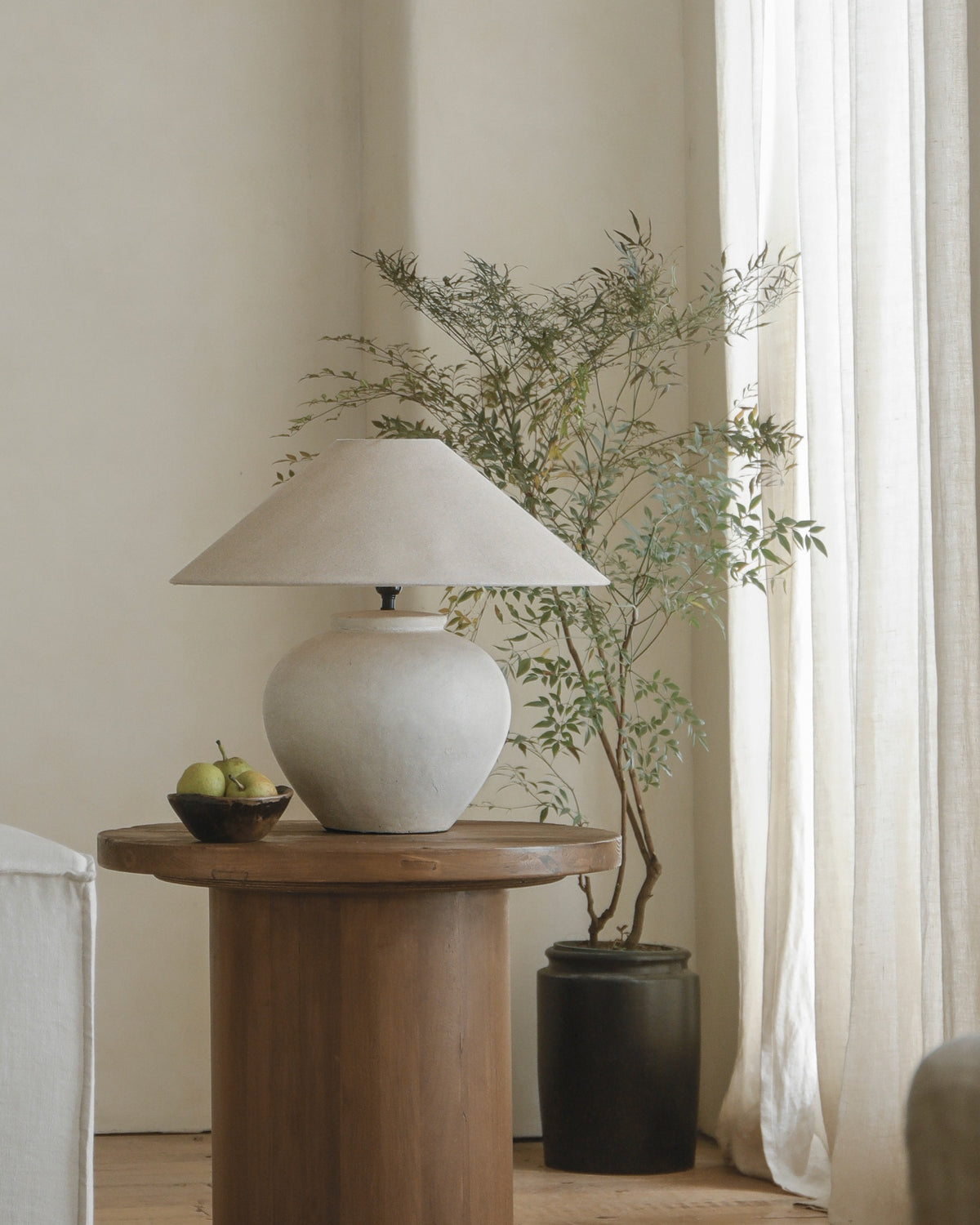 Moon Ceramic Lamp