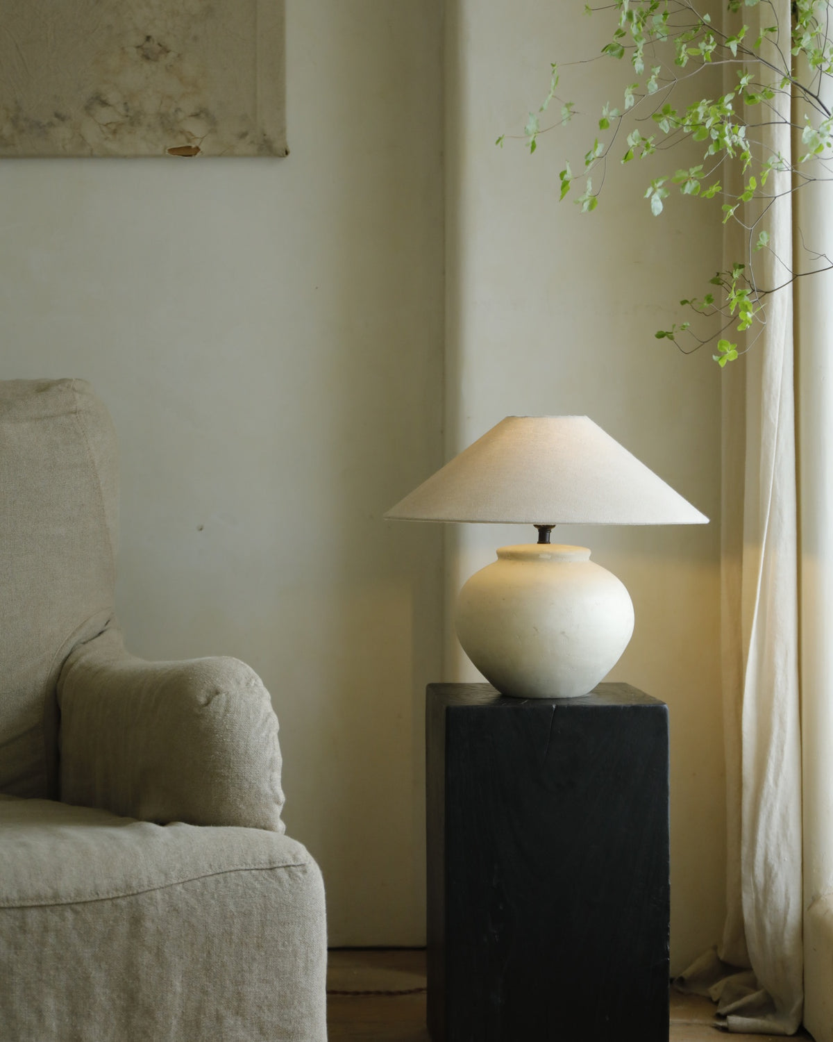 Moon Ceramic Lamp