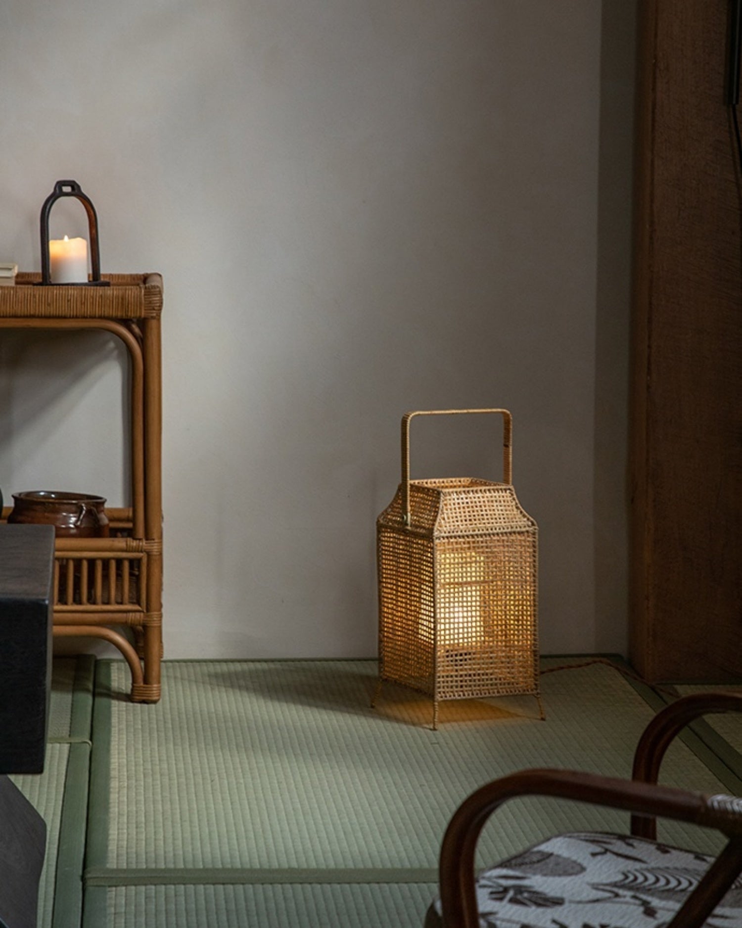Lyra Rattan Lantern