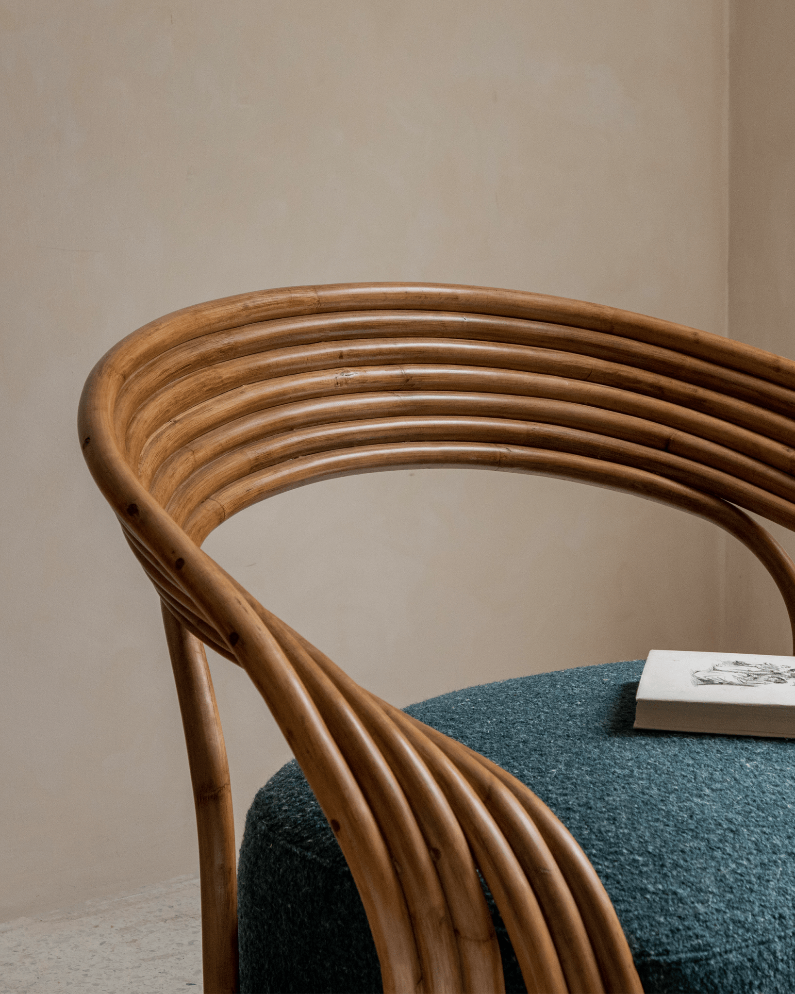 Undina Rattan Lounge Chair - ZM Home