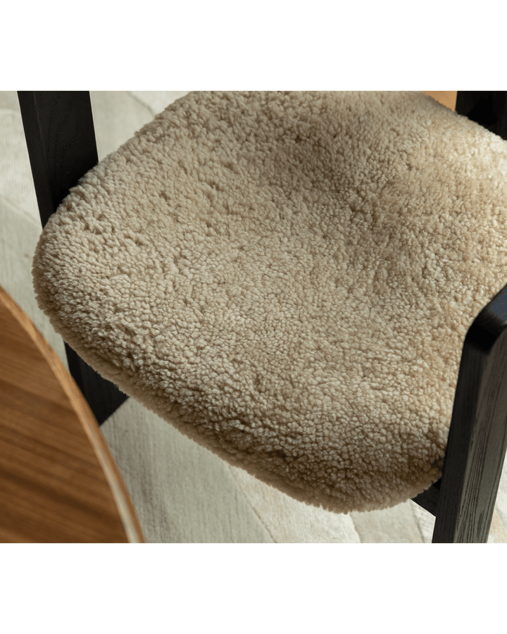 Pamplona Shearling Chair - ZM Home