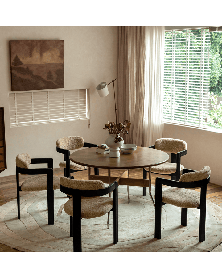 Pamplona Shearling Chair - ZM Home