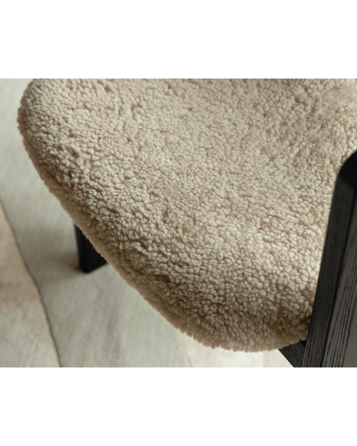 Pamplona Shearling Chair - ZM Home