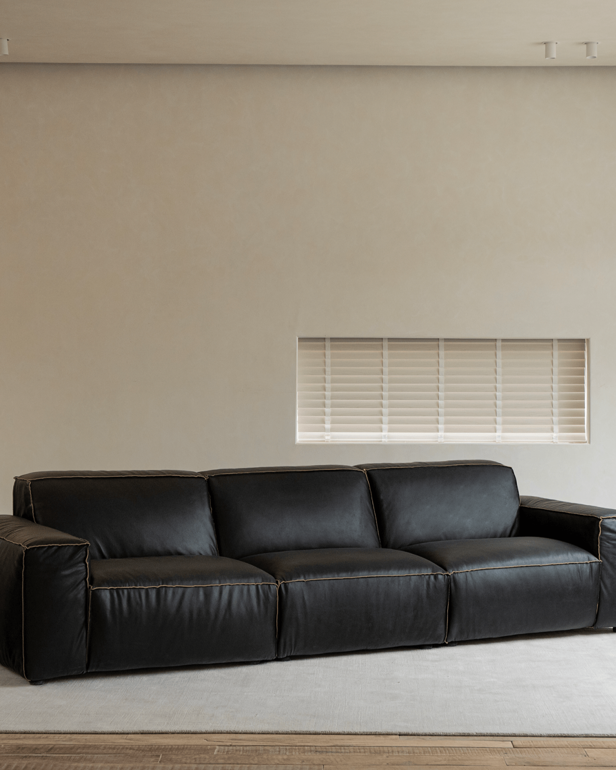 Botan Leather Sectional Sofa - ZM Home