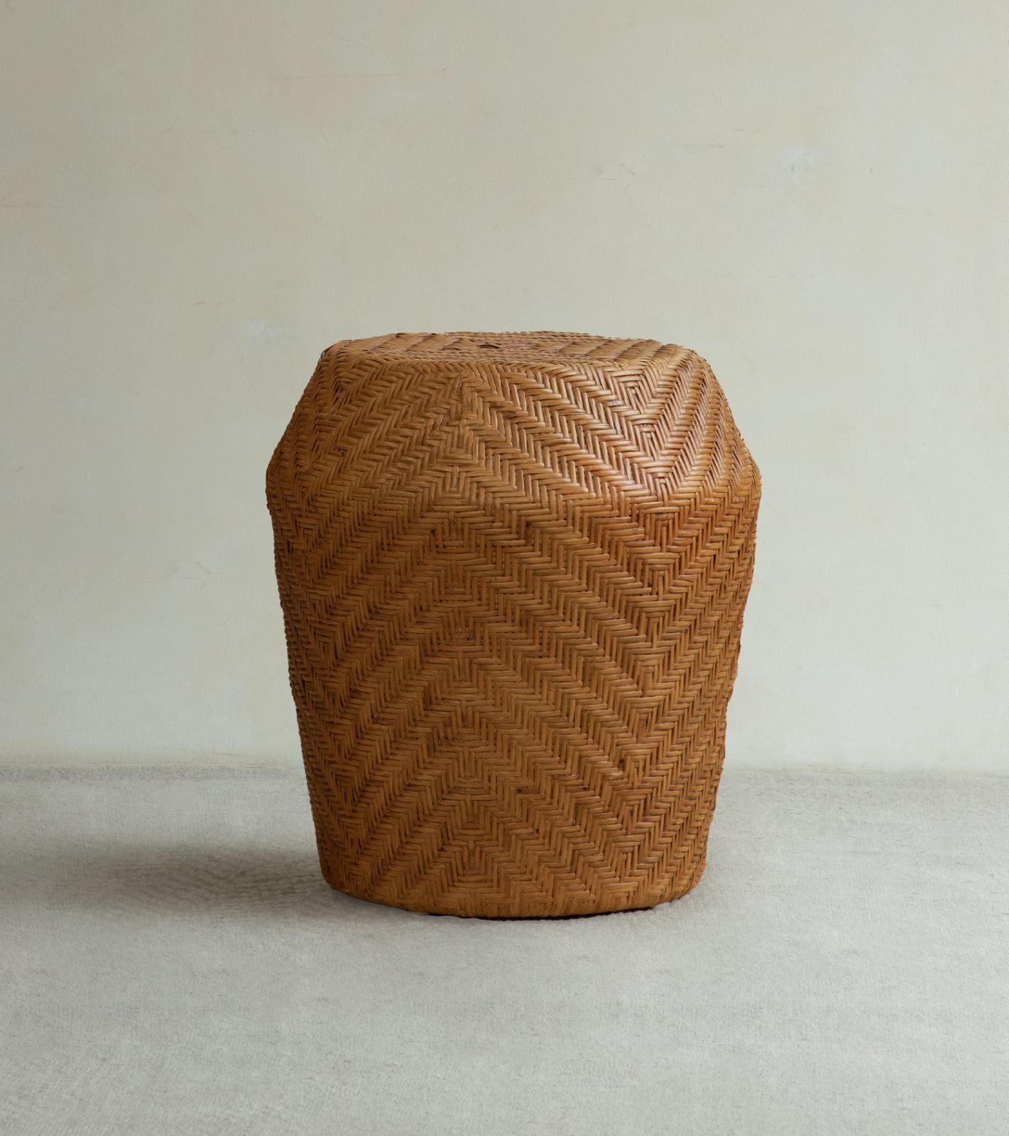 Drum Rattan Side Table - ZM Home