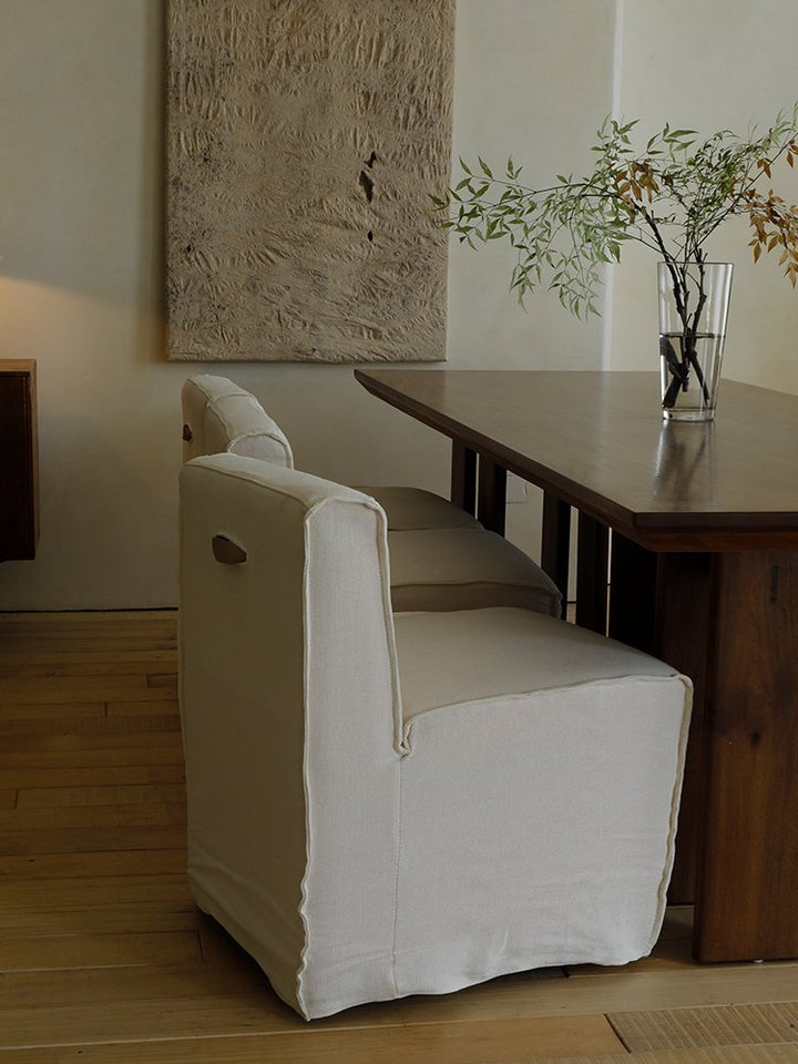 Castor Slipcover Sofa Chair - ZM Home