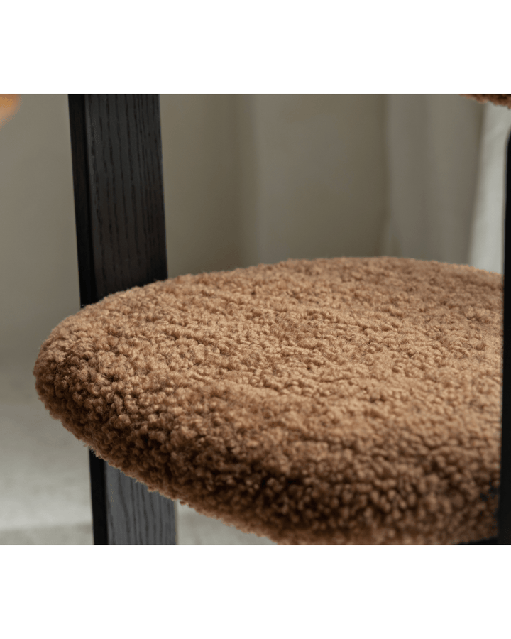 Pamplona Shearling Chair - ZM Home