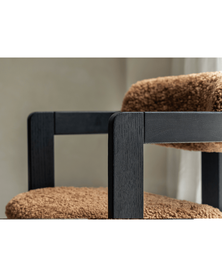 Pamplona Shearling Chair - ZM Home