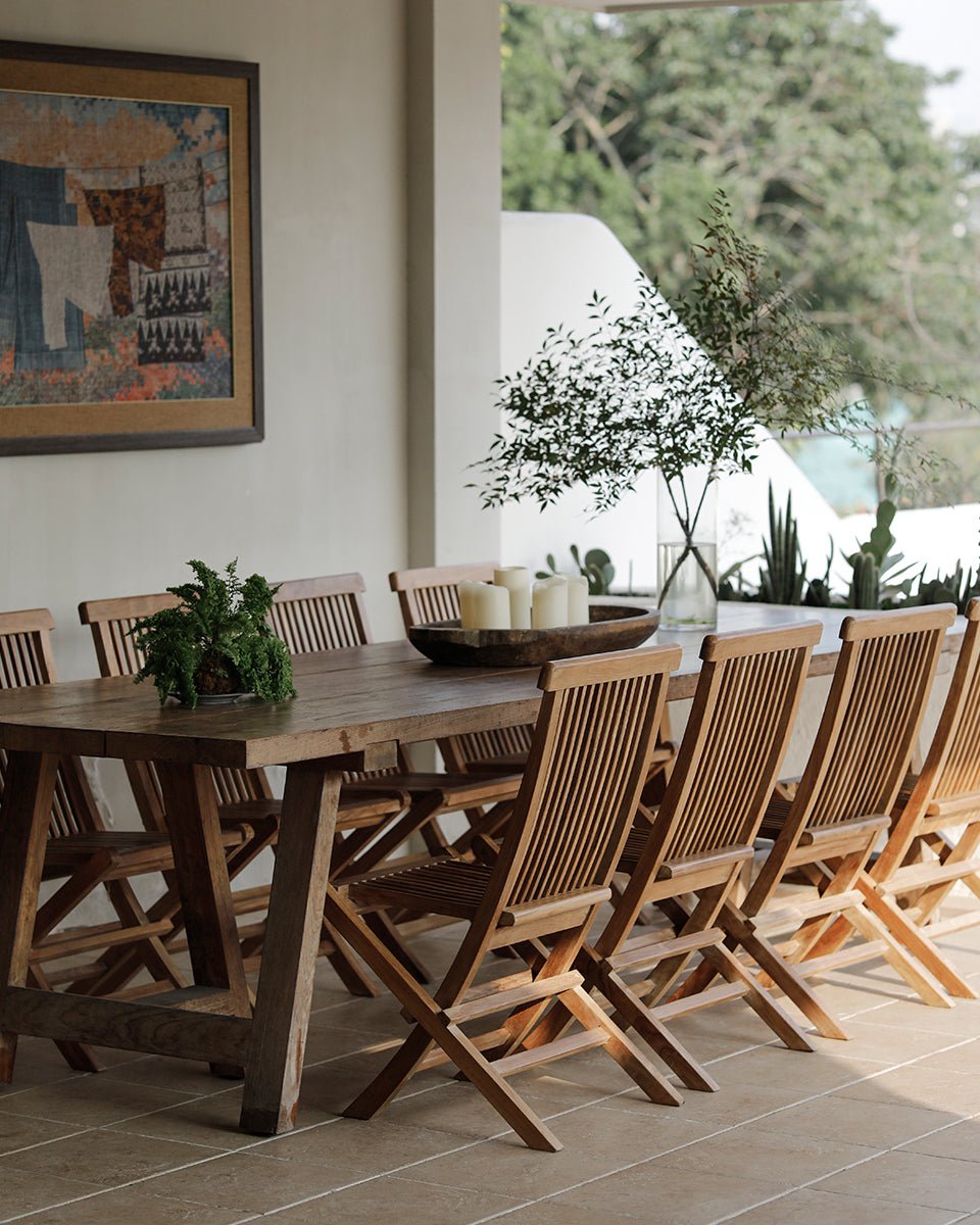 Outdoor Folding Dining Chair - ZM Home
