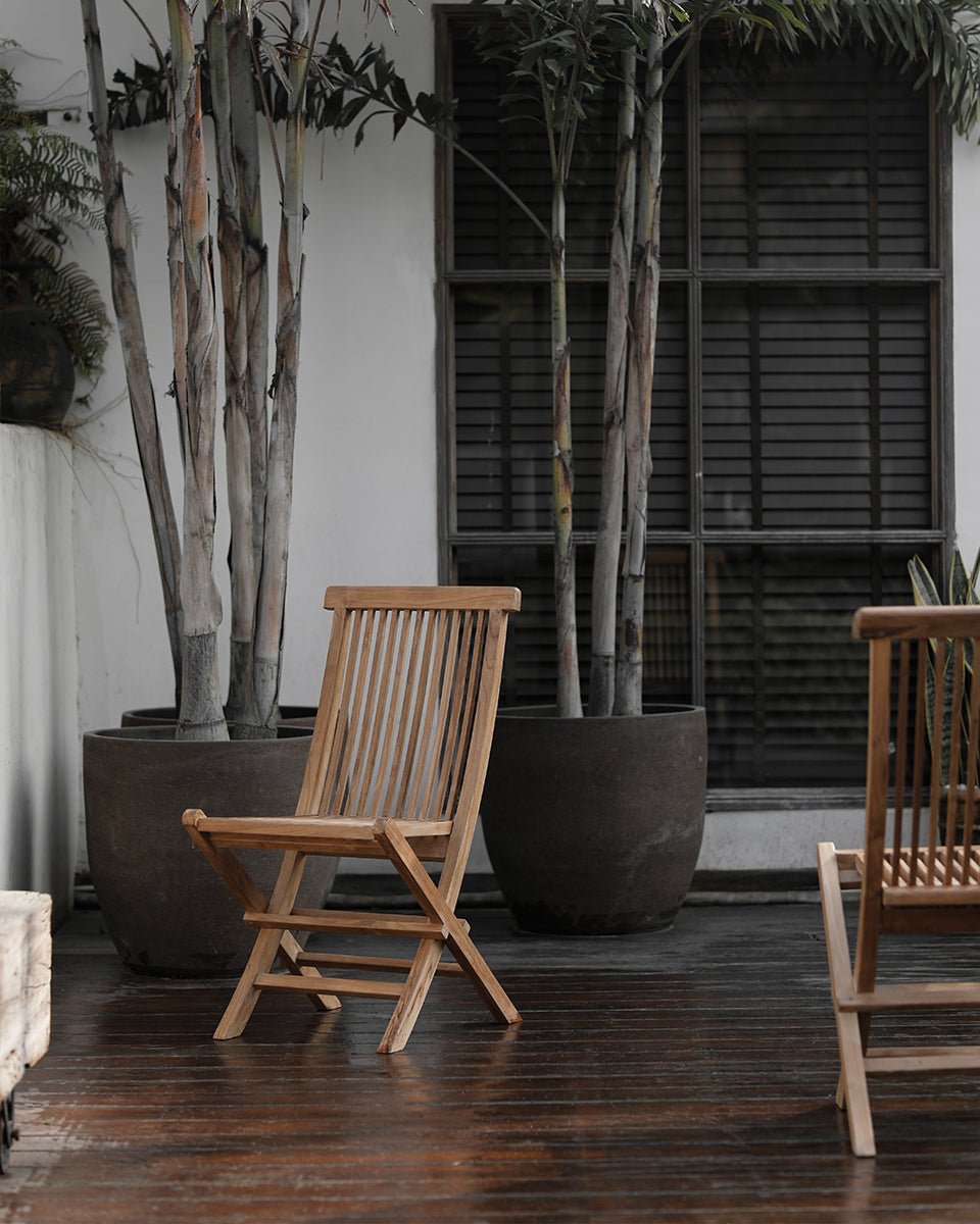 Outdoor Folding Dining Chair - ZM Home